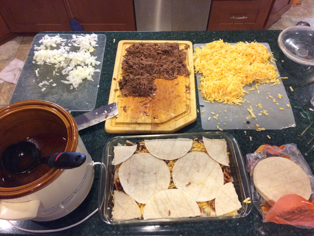 Enchilada ingredients