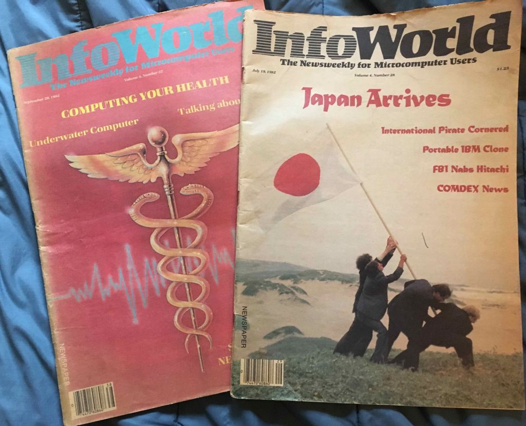 Old Infoworld magazines