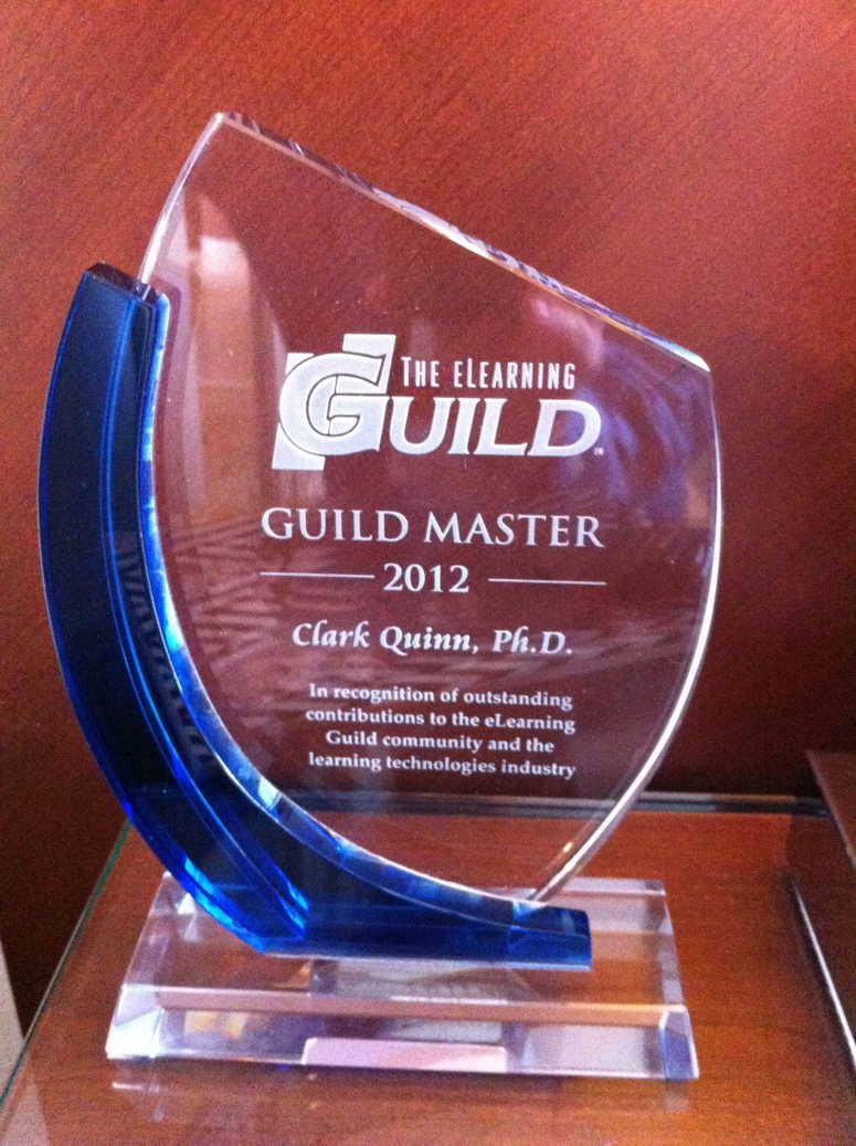 eLearning Guild Award